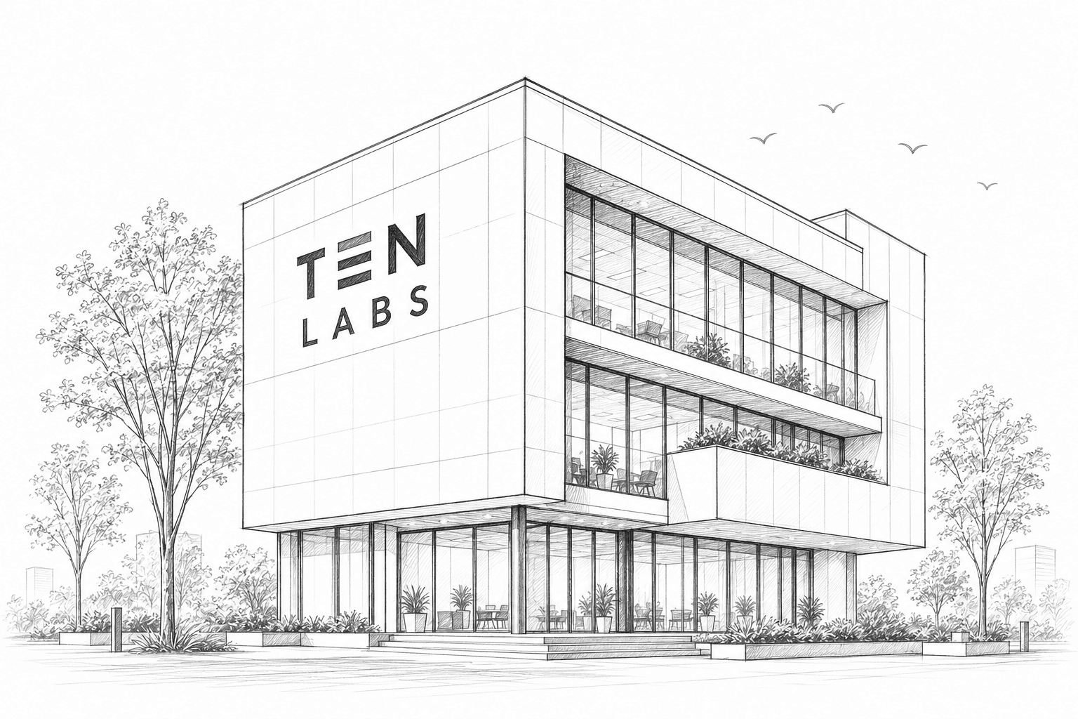 TEN Labs studio building